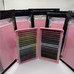 Pink Eyelash Extension Kit